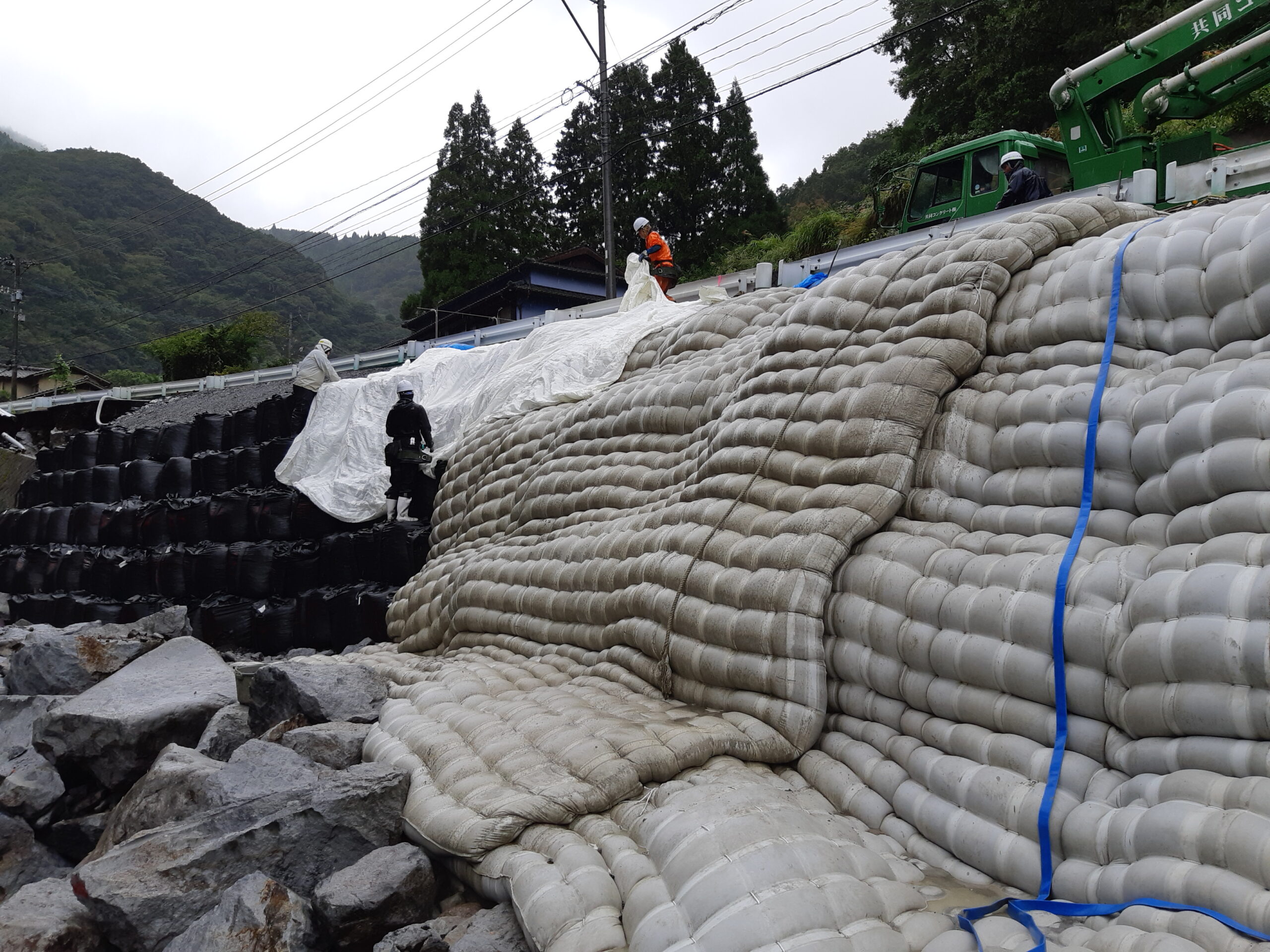 災害復旧ソリューション｜大嘉産業の緊急対応資材